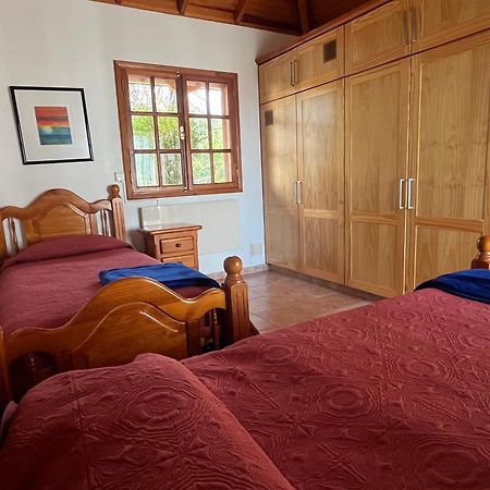 Feriendomizil Finca Tijarafe Mit Beheiztem, Abdeckbarem Pool Exteriör bild