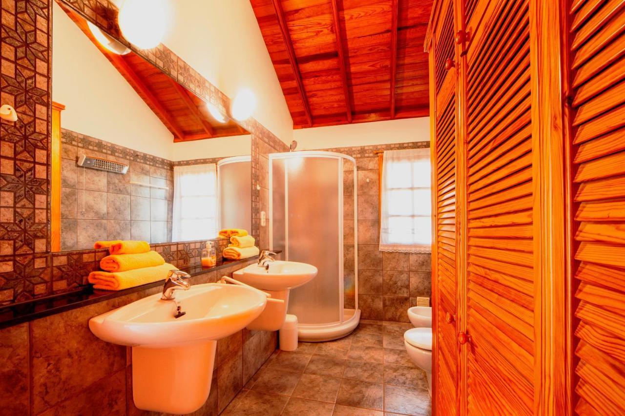 Feriendomizil Finca Tijarafe Mit Beheiztem, Abdeckbarem Pool Exteriör bild