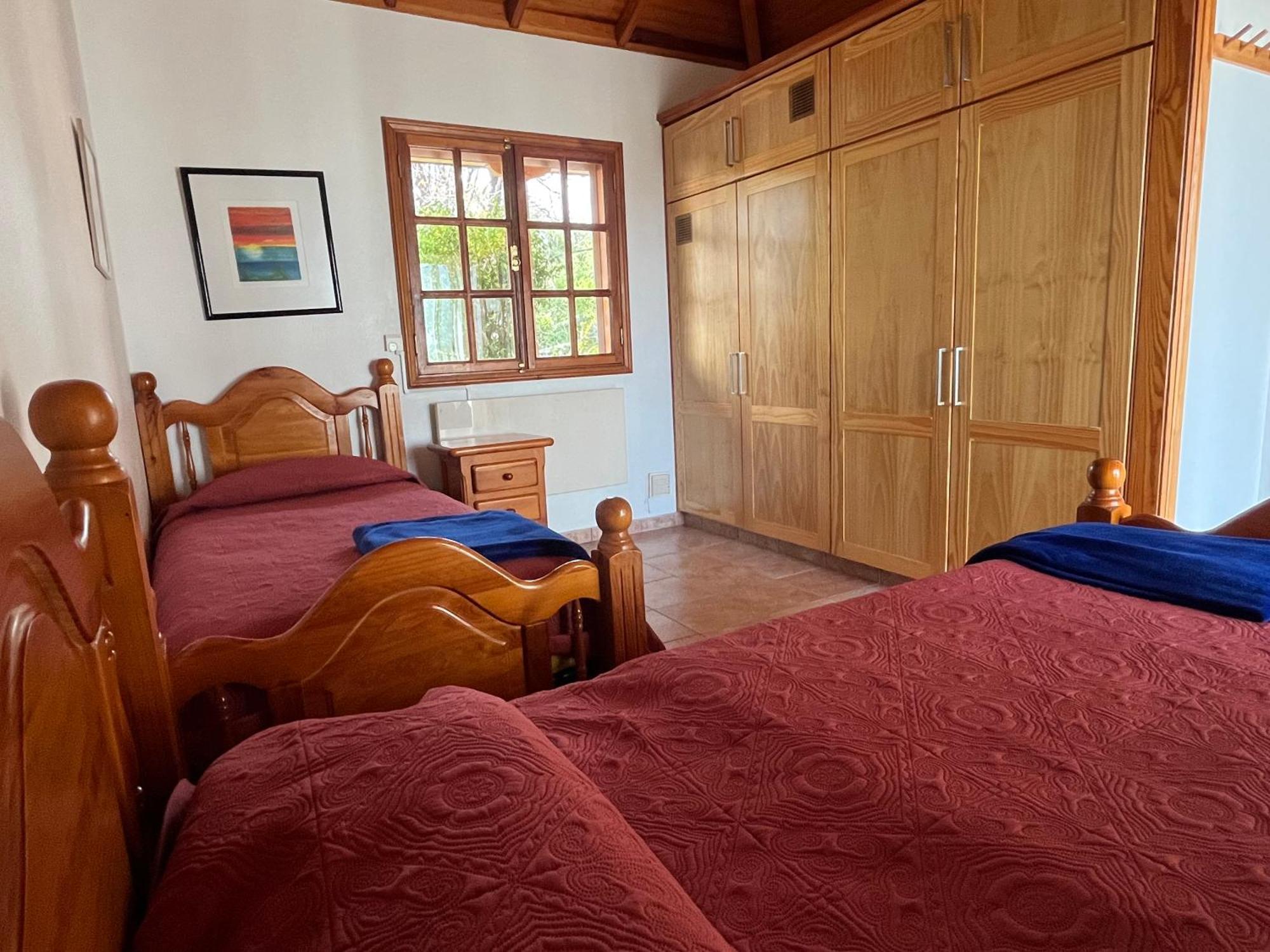 Feriendomizil Finca Tijarafe Mit Beheiztem, Abdeckbarem Pool Exteriör bild