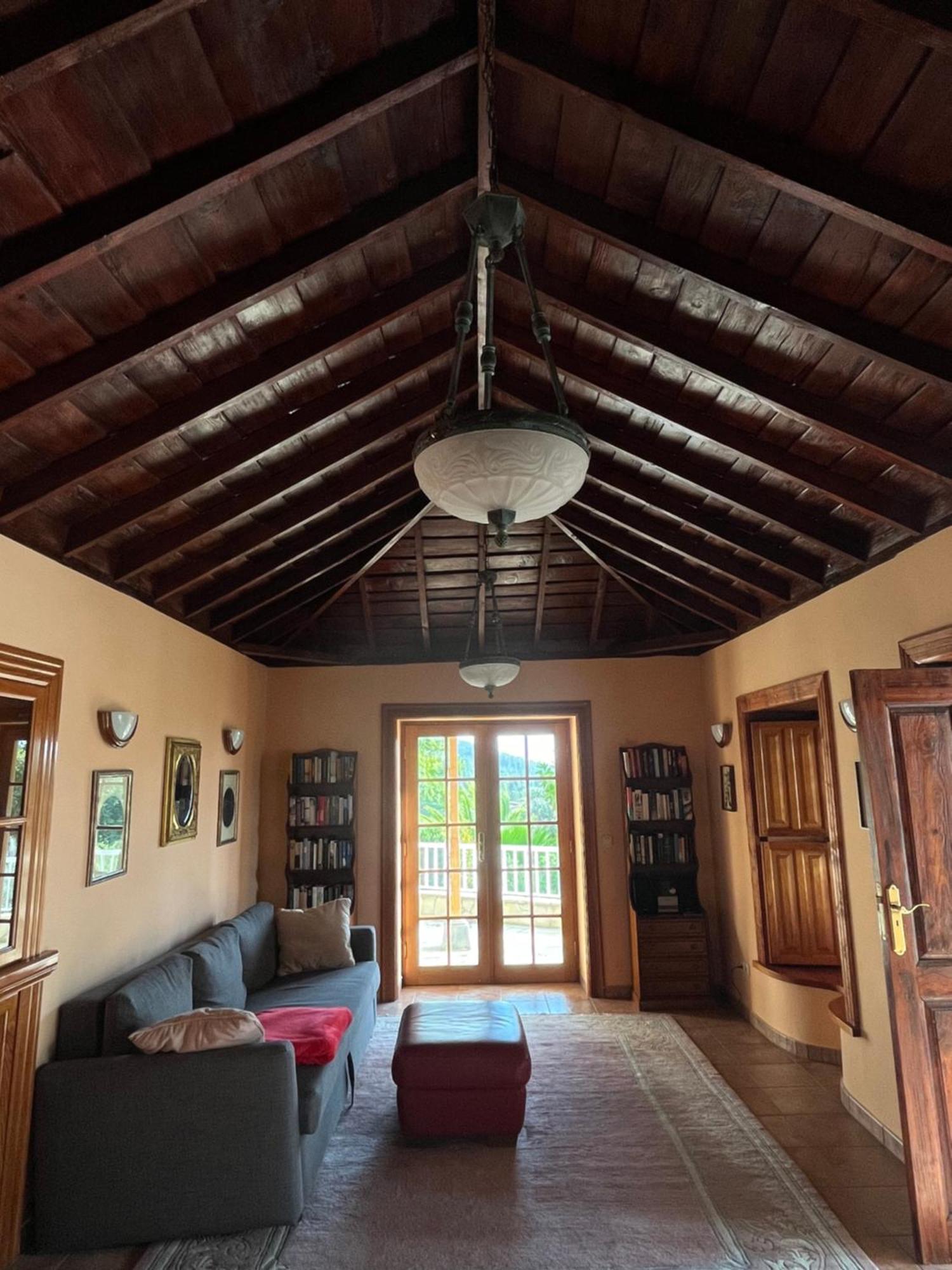 Feriendomizil Finca Tijarafe Mit Beheiztem, Abdeckbarem Pool Exteriör bild