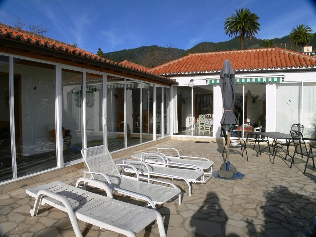 Feriendomizil Finca Tijarafe Mit Beheiztem, Abdeckbarem Pool Exteriör bild